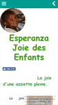 Mobile Screenshot of esperanzajoiedesenfants.org